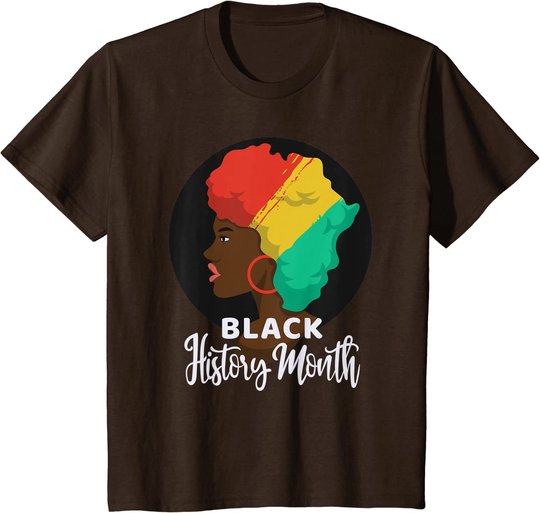 Celebrating Black History Month with Hair - Lives Matter BLM T-Shirt