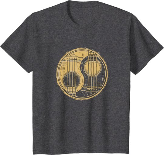 Akustik Gitarre Geschenk für einen Gitarristen T-Shirt
