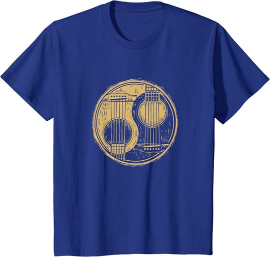 Akustik Gitarre Geschenk für einen Gitarristen T-Shirt