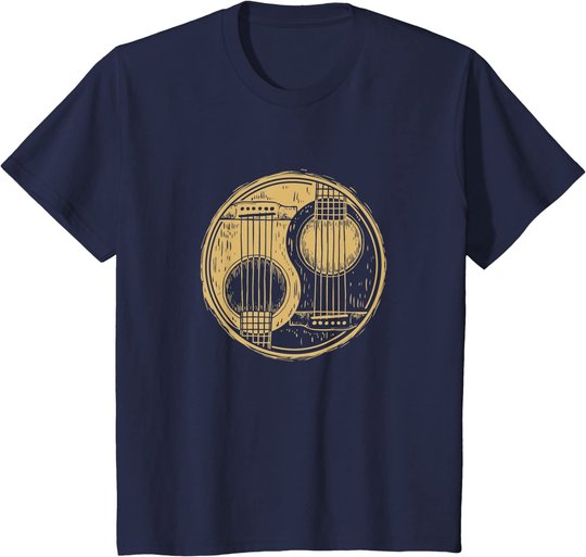 Akustik Gitarre Geschenk für einen Gitarristen T-Shirt