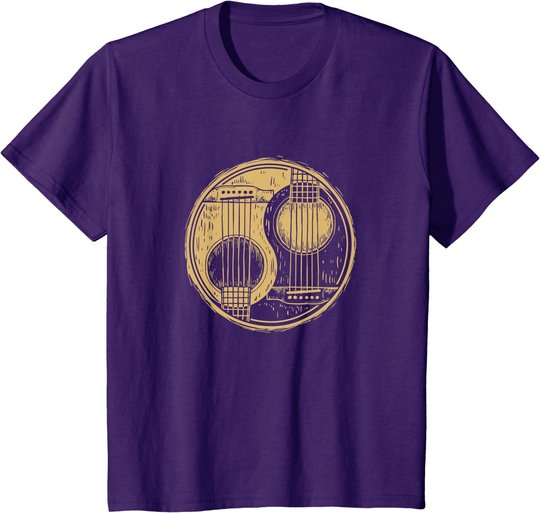 Akustik Gitarre Geschenk für einen Gitarristen T-Shirt