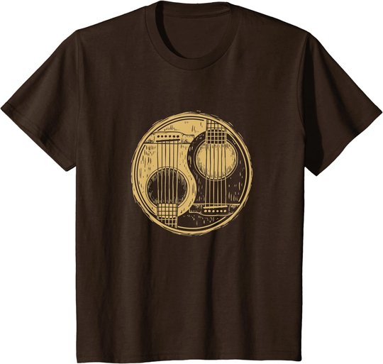 Akustik Gitarre Geschenk für einen Gitarristen T-Shirt