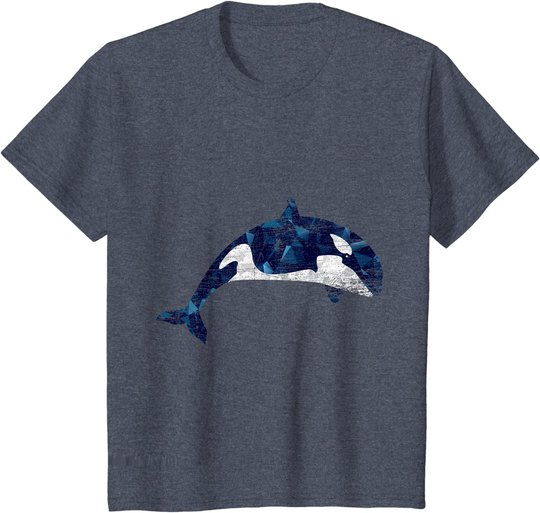 Geschenk für Tierliebhaber Tier Klimaschutz Tiermotiv Orca T-Shirt