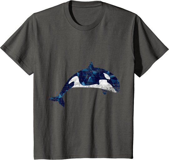 Geschenk für Tierliebhaber Tier Klimaschutz Tiermotiv Orca T-Shirt