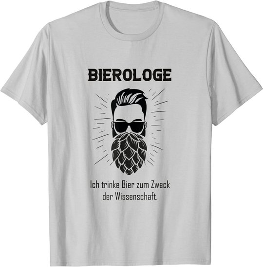 Herren Bier Studiengang Bierologe Brauwesen Braumeister Bierbrauer T-Shirt