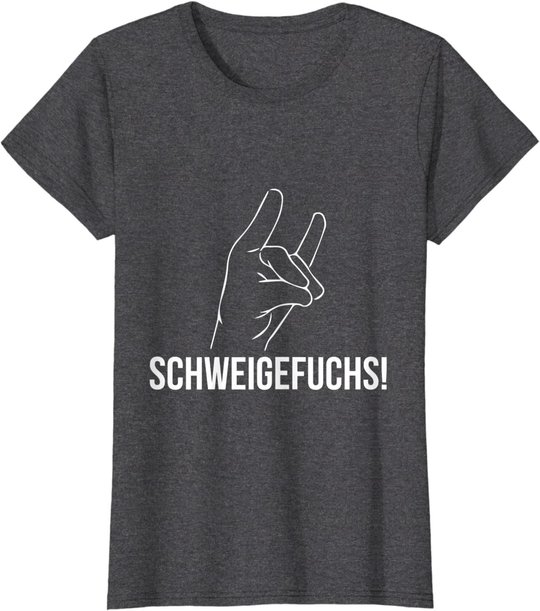 Schweigefuchs Lehrer Lehrerin Schule Beruf Geschenk T-Shirt