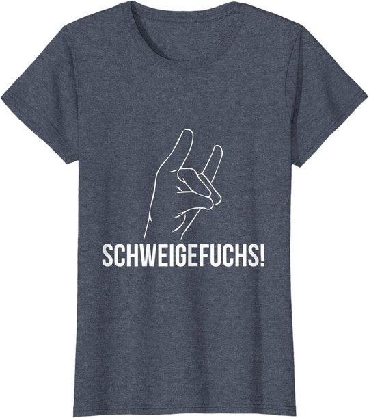 Schweigefuchs Lehrer Lehrerin Schule Beruf Geschenk T-Shirt