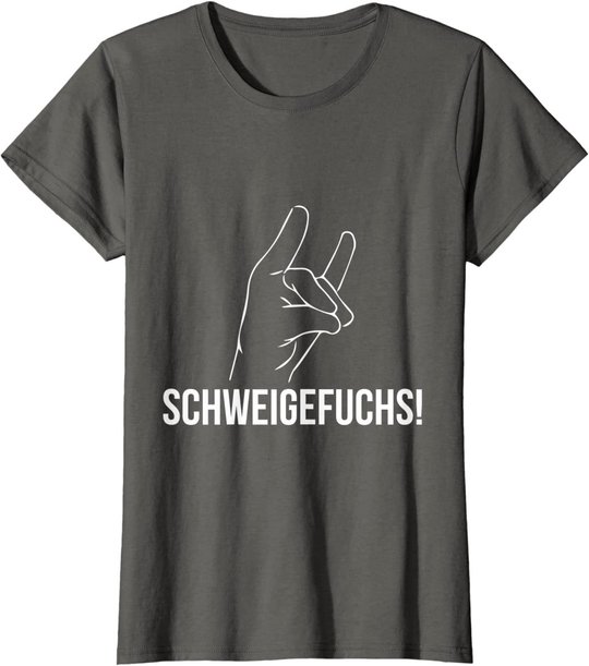 Schweigefuchs Lehrer Lehrerin Schule Beruf Geschenk T-Shirt