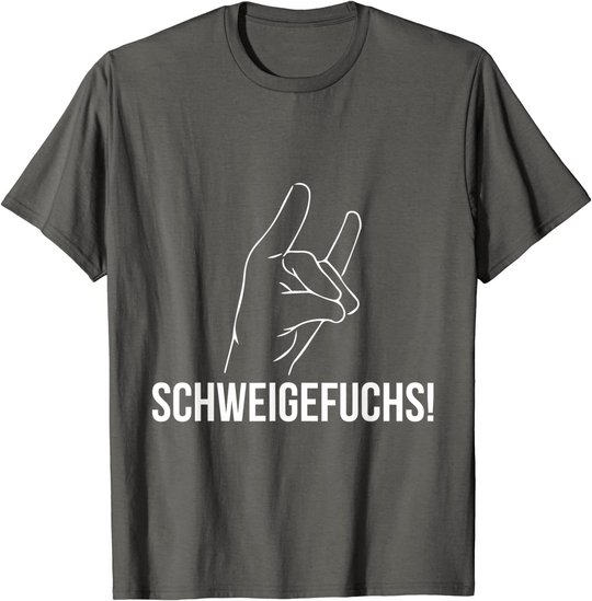 Schweigefuchs Lehrer Lehrerin Schule Beruf Geschenk T-Shirt