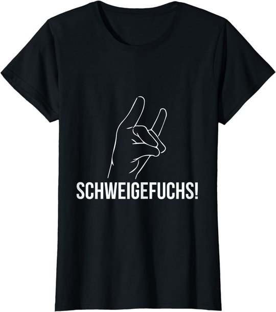 Schweigefuchs Lehrer Lehrerin Schule Beruf Geschenk T-Shirt