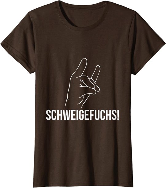Schweigefuchs Lehrer Lehrerin Schule Beruf Geschenk T-Shirt