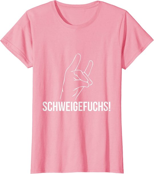 Schweigefuchs Lehrer Lehrerin Schule Beruf Geschenk T-Shirt