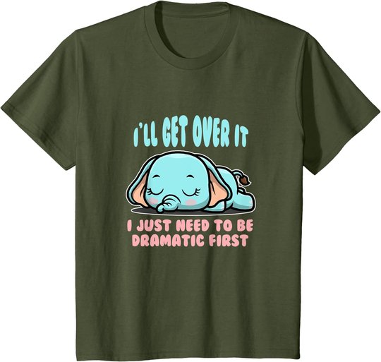 Just a girl who loves elephants | Süsses Elefanten T-Shirt