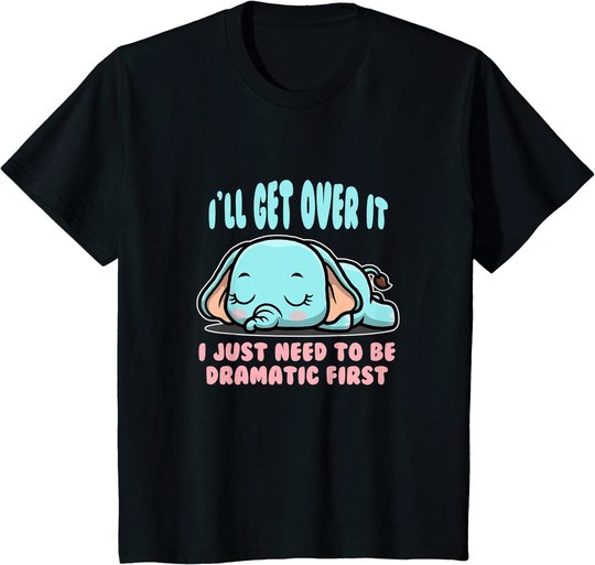 Just a girl who loves elephants | Süsses Elefanten T-Shirt