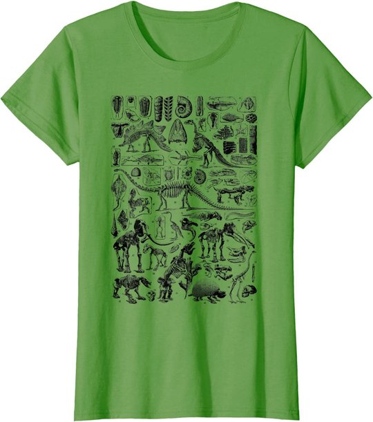 Dinosaur Skeleton Dino Bones Tyrannosaurus Rex T Rex T-Shirt