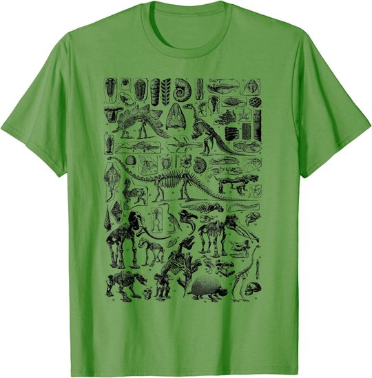 Dinosaur Skeleton Dino Bones Tyrannosaurus Rex T Rex T-Shirt