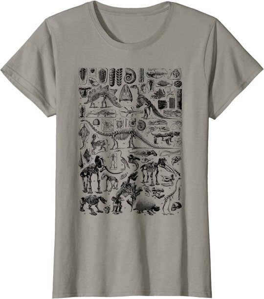 Dinosaur Skeleton Dino Bones Tyrannosaurus Rex T Rex T-Shirt