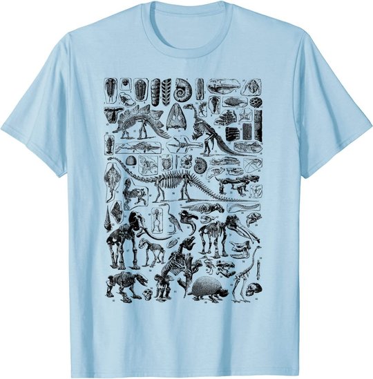 Dinosaur Skeleton Dino Bones Tyrannosaurus Rex T Rex T-Shirt