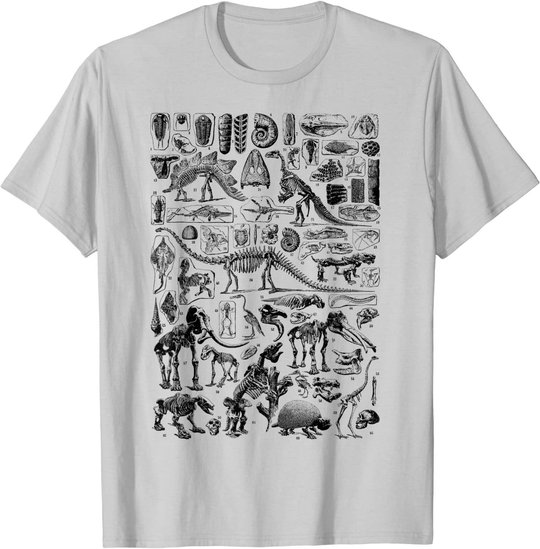 Dinosaur Skeleton Dino Bones Tyrannosaurus Rex T Rex T-Shirt