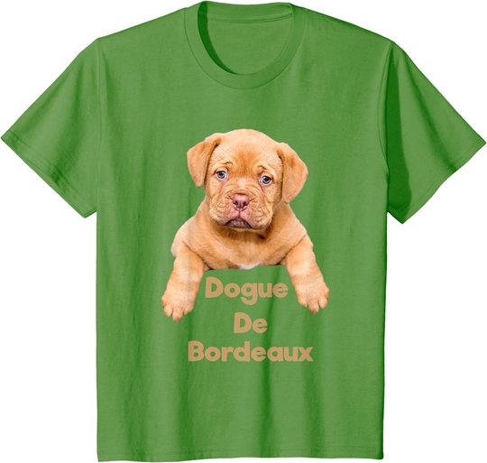 Cute Dogue De Bordeaux French Mastiff Puppy Dog Lover Gifts T-Shirt