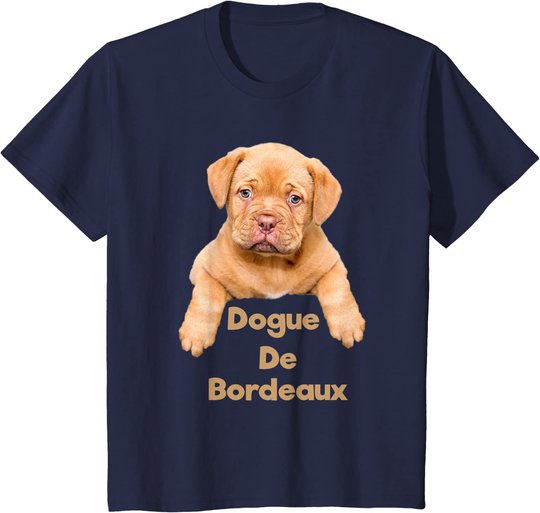 Cute Dogue De Bordeaux French Mastiff Puppy Dog Lover Gifts T-Shirt