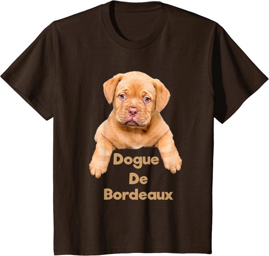 Cute Dogue De Bordeaux French Mastiff Puppy Dog Lover Gifts T-Shirt
