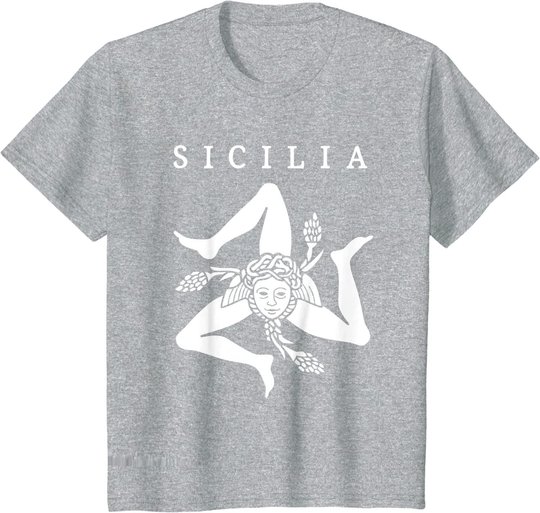 Sizilien-Flagge Sizilien Palermo Italien T-Shirt