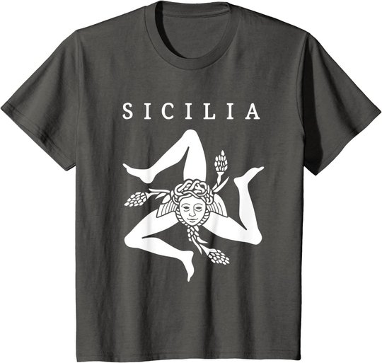 Sizilien-Flagge Sizilien Palermo Italien T-Shirt