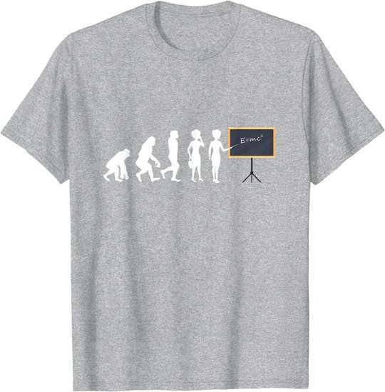Lehrerin Evolution Lehrer Schultafel Zeigestab Geschenk T-Shirt