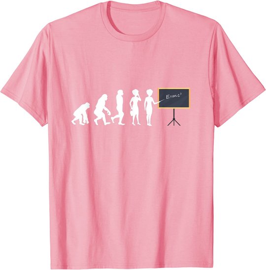Lehrerin Evolution Lehrer Schultafel Zeigestab Geschenk T-Shirt