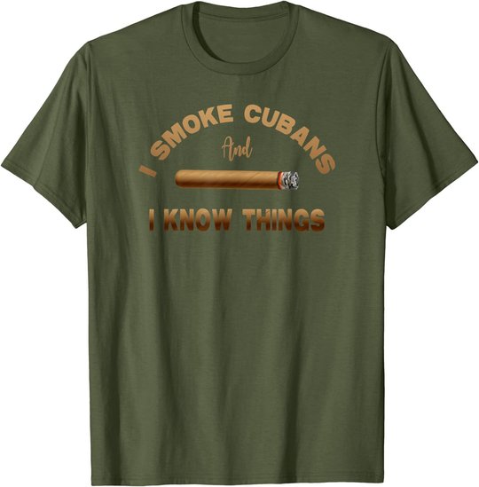 Kubanische Zigarre Cohiba Domino Kaffee Havanna Geschenk T-Shirt