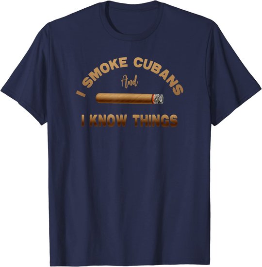 Kubanische Zigarre Cohiba Domino Kaffee Havanna Geschenk T-Shirt