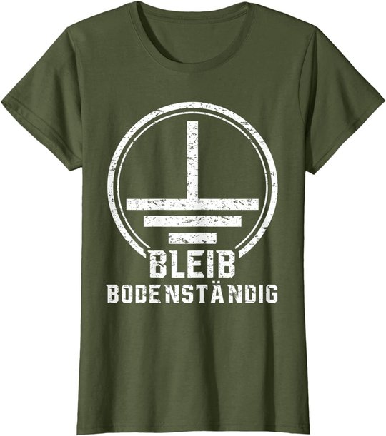 Elektriker Geschenk Elektrotechnik Bodenständig Elektroniker T-Shirt