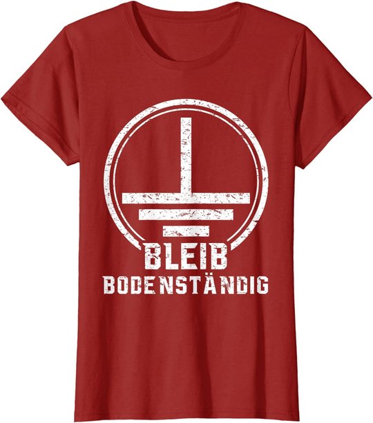 Elektriker Geschenk Elektrotechnik Bodenständig Elektroniker T-Shirt