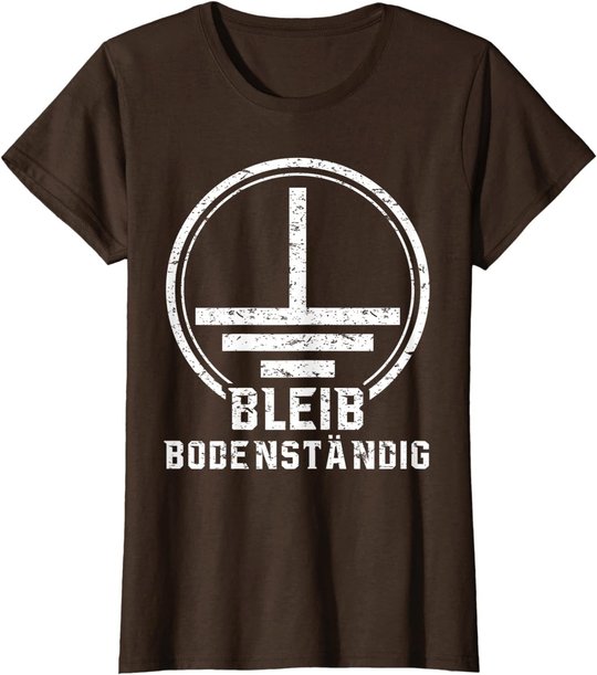 Elektriker Geschenk Elektrotechnik Bodenständig Elektroniker T-Shirt