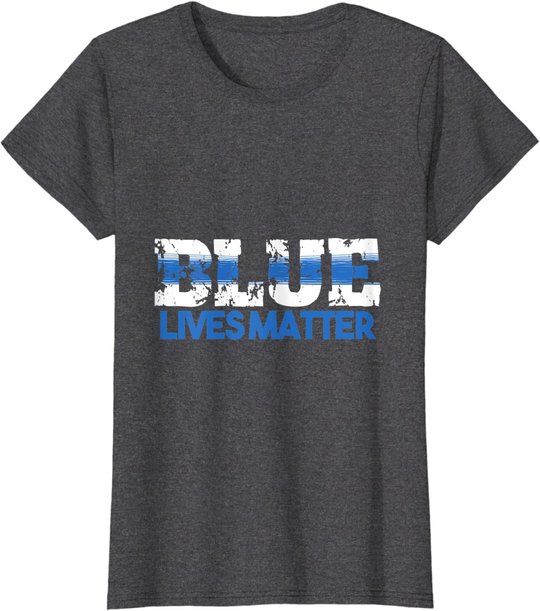 Polizei Polizistin Polizist - Blue Lives Matter T-Shirt