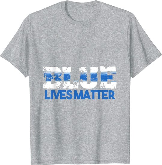 Polizei Polizistin Polizist - Blue Lives Matter T-Shirt