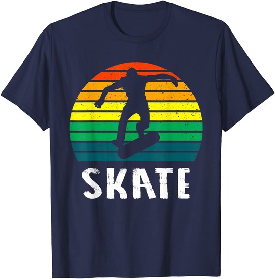 Skateboard Geschenk Vintage T-Shirt