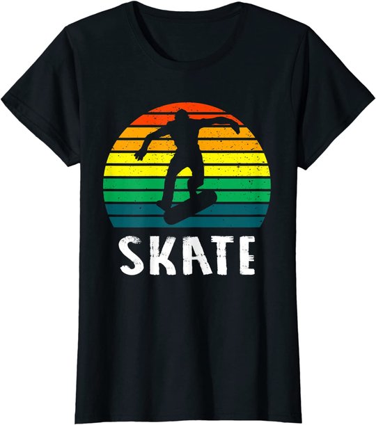 Skateboard Geschenk Vintage T-Shirt