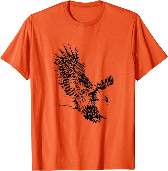 Adler Raubvogel Vögel Krallen Schnabel T-Shirt