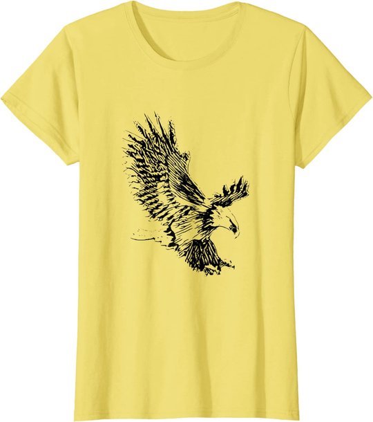 Adler Raubvogel Vögel Krallen Schnabel T-Shirt