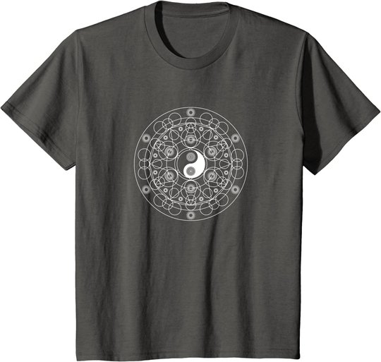Ying Yang Vintage Meditation Yoga Spiritualität Buddhismus T-Shirt