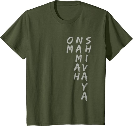 Yoga Om Namah Shivaya Shirt Mantra Spiritual Tee Yogi Geschenk T-Shirt