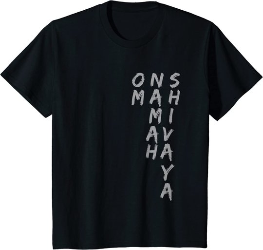 Yoga Om Namah Shivaya Shirt Mantra Spiritual Tee Yogi Geschenk T-Shirt