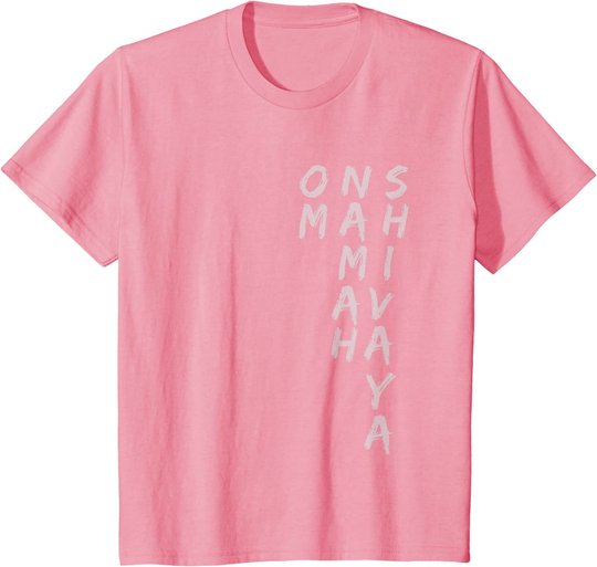 Yoga Om Namah Shivaya Shirt Mantra Spiritual Tee Yogi Geschenk T-Shirt