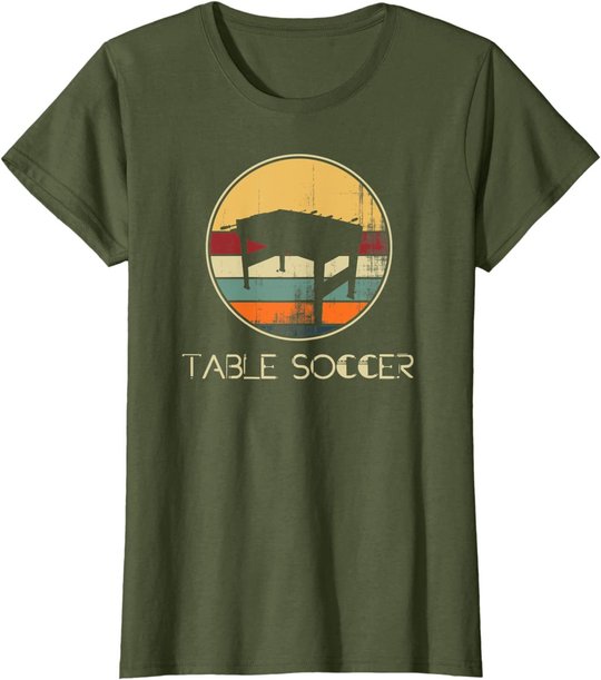 Tischfußball Kicker Sport Retro T-Shirt