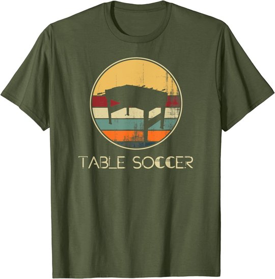 Tischfußball Kicker Sport Retro T-Shirt