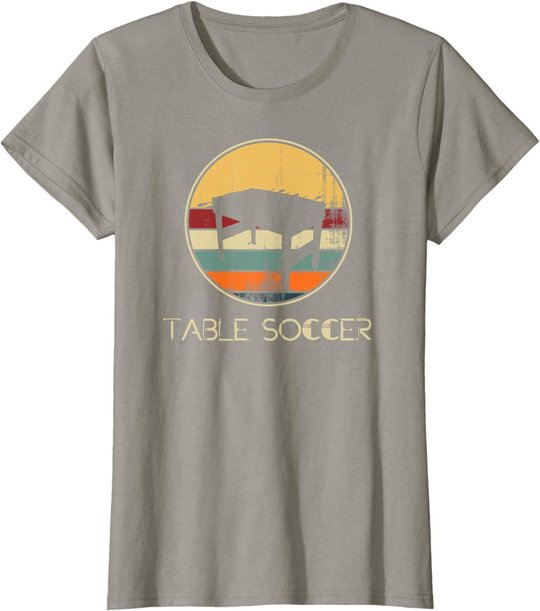 Tischfußball Kicker Sport Retro T-Shirt