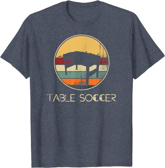 Tischfußball Kicker Sport Retro T-Shirt