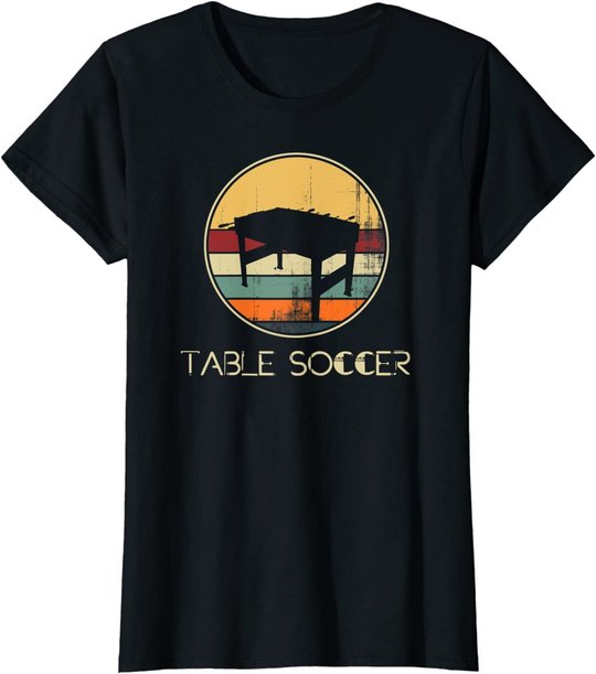 Tischfußball Kicker Sport Retro T-Shirt